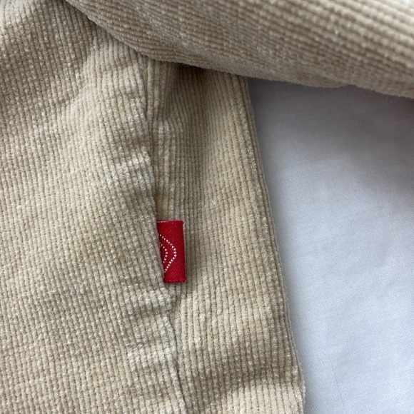 Hot Kiss Women’s Tan Jacket w/ Front Snap Buttons & Frayed Bottom Hem - Size L - Picture 5 of 9